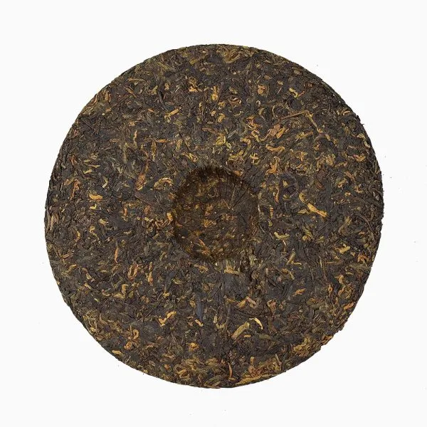 2012 Menghai Qizi Yunpu Pu'erh Ripe Tea Cake 357g