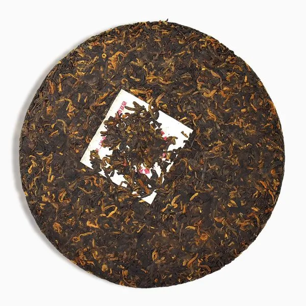 2018 Menghai Qizi 7576 Pu'erh Ripe Tea Cake 357g