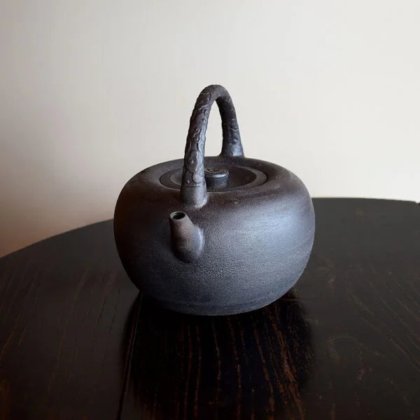 老岩泥提梁祥雲壺