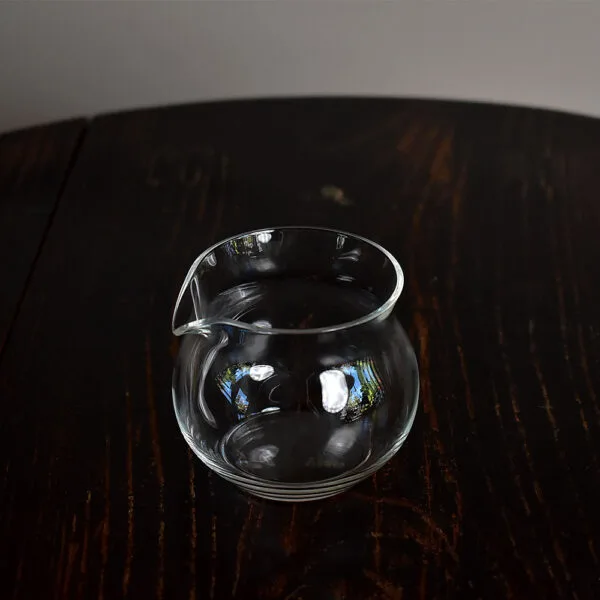 圓融玻璃公道杯