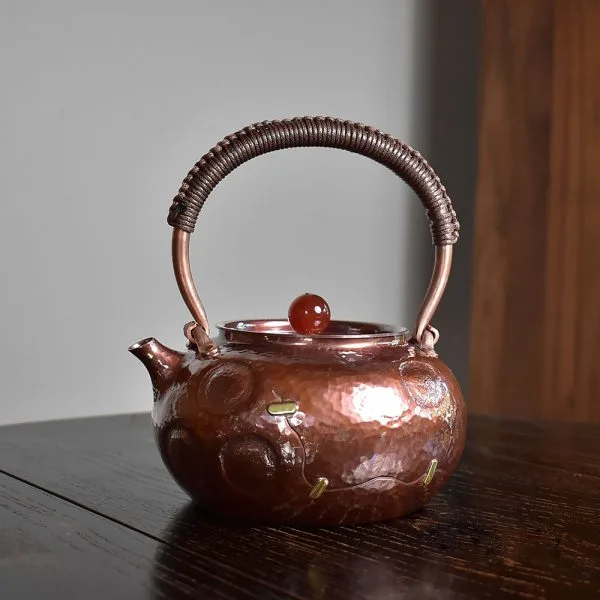 平丸補丁烤色煮水壺