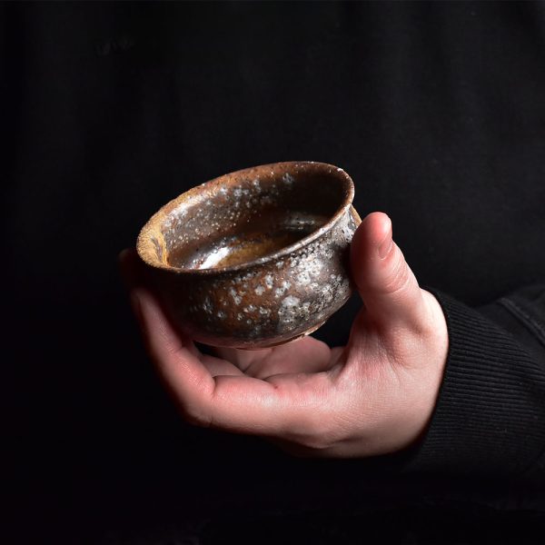 Wood Fired Aged Earth Tone Tasting Cup