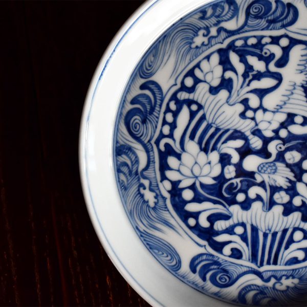 Hand Painted Yuan Sheng Lian Xi Tea Tray