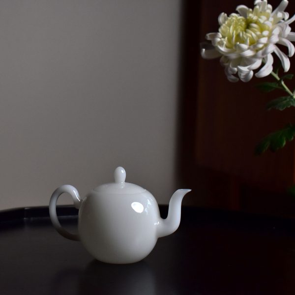 Jade Porcelain Beauty Shoulder Teapot